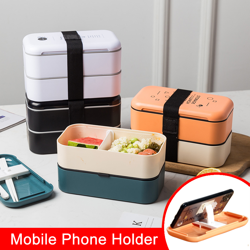 Meal Prep Fit - Lunchbox Eco-vriendelijke voedselcontainer Bento Magnetronverwarmbare lunchbox