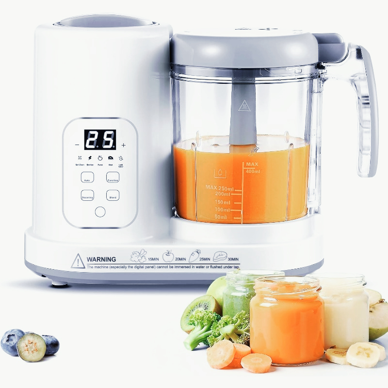 Meal Prep Recipes - Babyvoedselmaker Stoomkoker Blender 4-in-1 Automatische Stoom-,