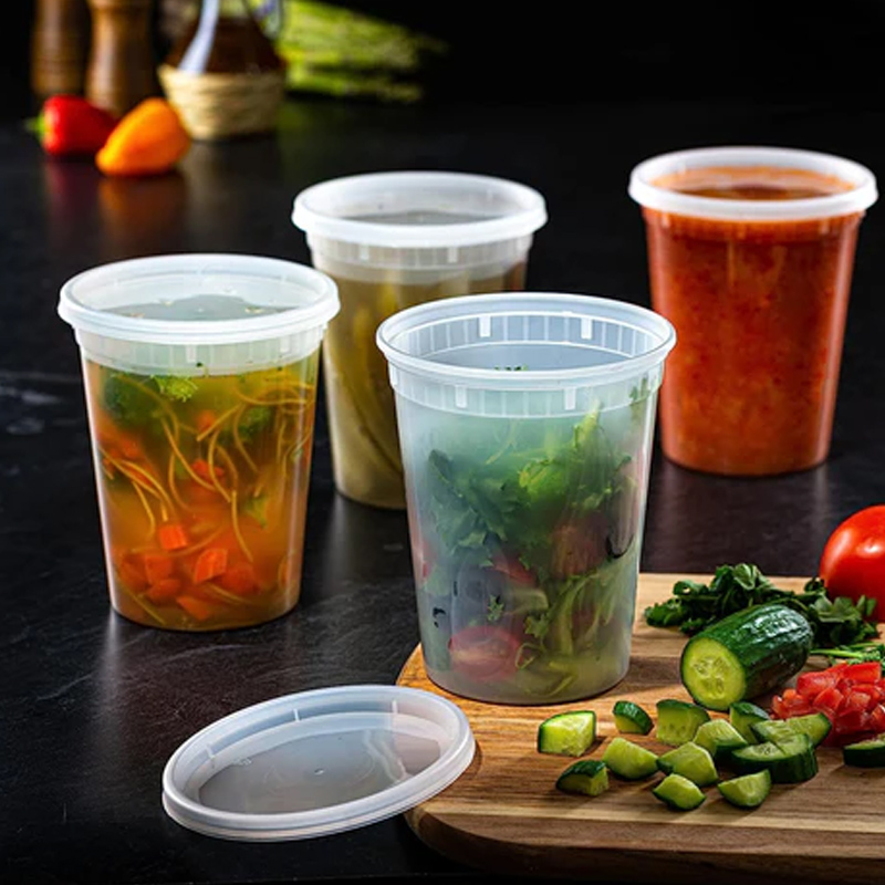 Meal Prep Container - Voedselopslagcontainers Met Deksels Vriezer Opbergcontainer Lunchmaaltijd