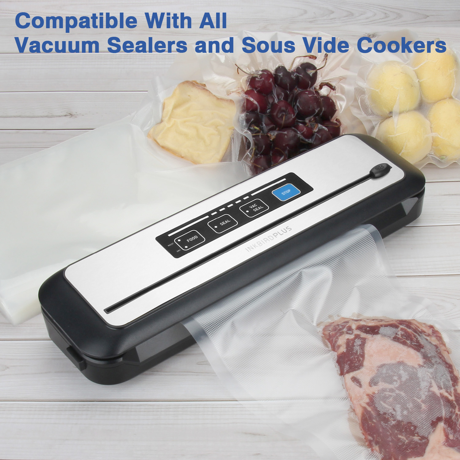 Inkbird 50 Stuks Vacuümsealer  - Meal Prep Fit recensie en prijs