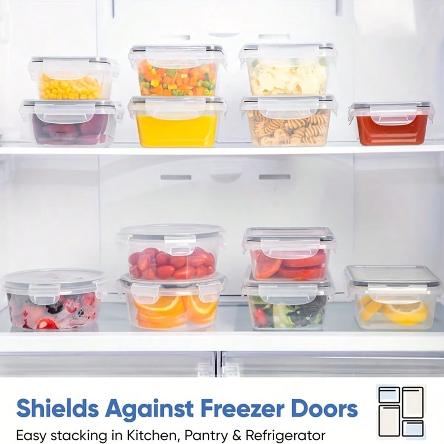 24-delige set voedselcontainer - Meal Prep Container recensie en prijs