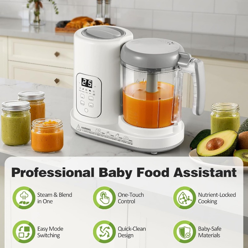 Babyvoedselmaker Stoomkoker Bl - Meal Prep Recipes recensie en prijs